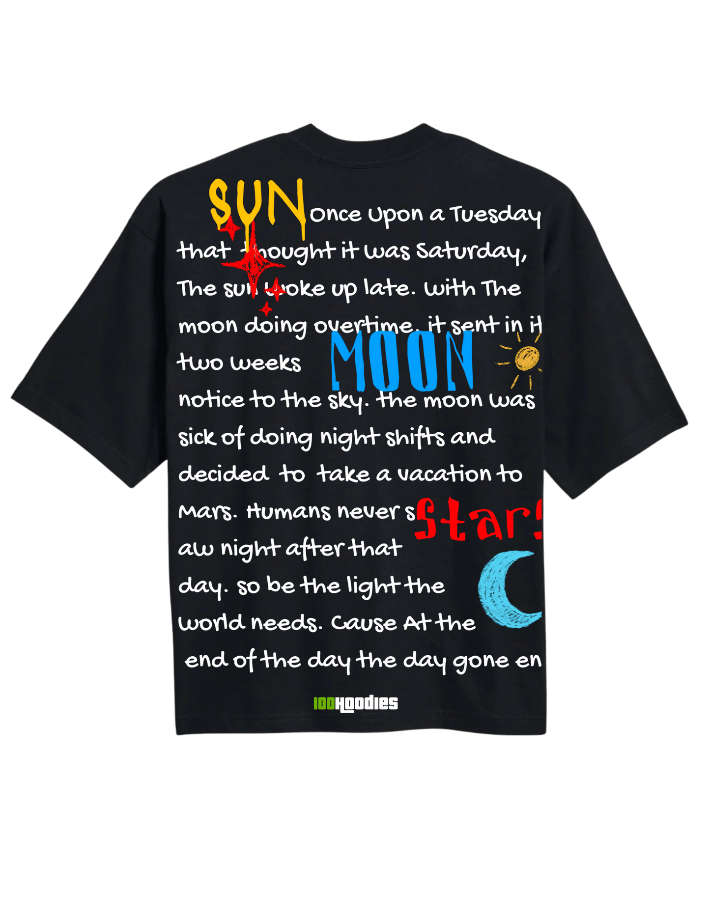Sun, Moon, Stars T-shirt